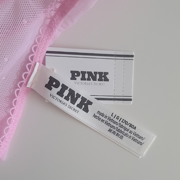 Limited Edition Pink Lace Thong - Picture 2 of 5